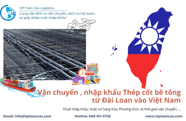 Thuế nhập khẩu và mã HS mặt hàng Thép cốt bê tông từ Đài Loan