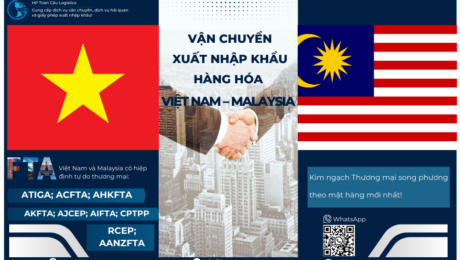 Vận Chuyển Xuất Nhập Khẩu Hàng Hóa Việt Nam - Malaysia
