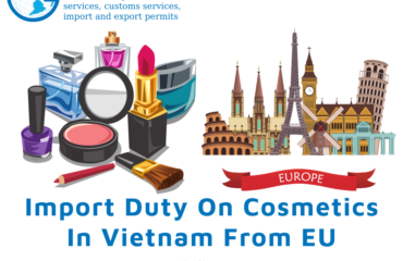 Cosmetics import duty to Vietnam from EU