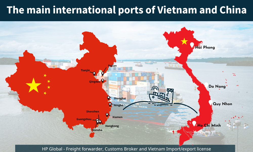 Sea ports of China