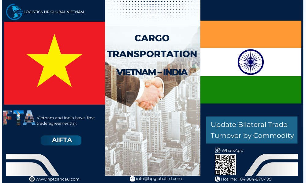 Cargo Transportation Vietnam - India