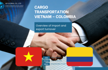 cargo transportation service Vietnam Colombia