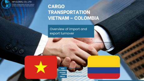 cargo transportation service Vietnam Colombia