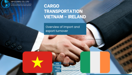 cargo transportation service Vietnam Ireland