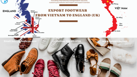 Shipping Footwear Vietnam to England (UK)