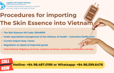 Import duty and procedures The Skin Essence Vietnam