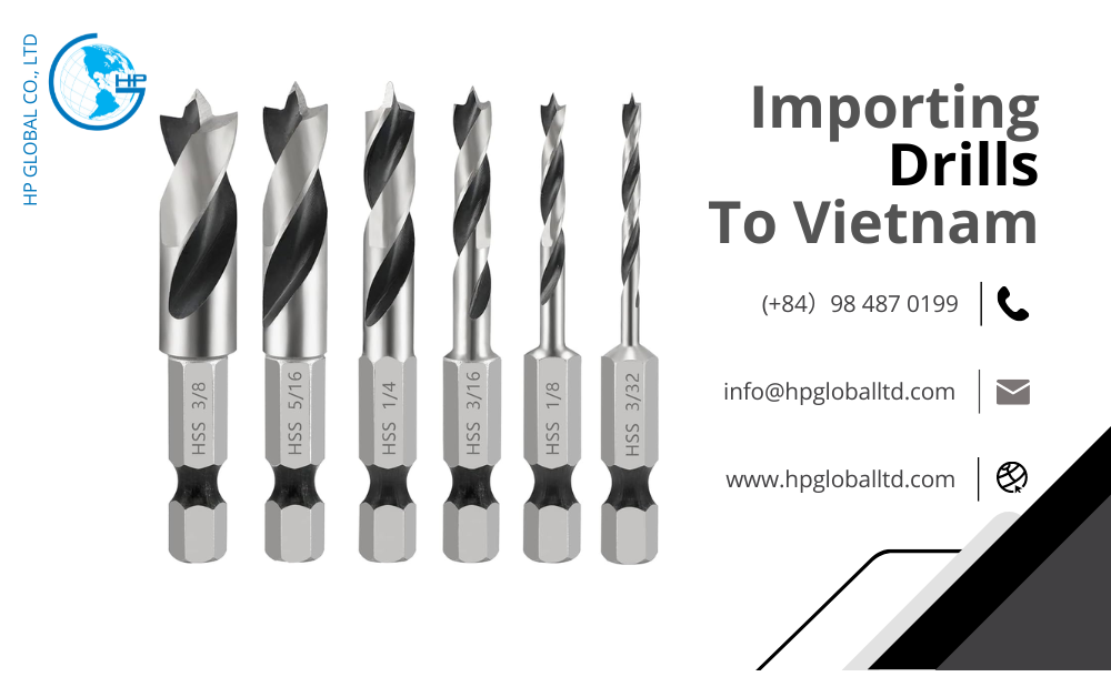 Import duty and procedures Drills Vietnam