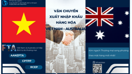 Vận Chuyển Xuất Nhập Khẩu Hàng Hóa Việt Nam - Australia