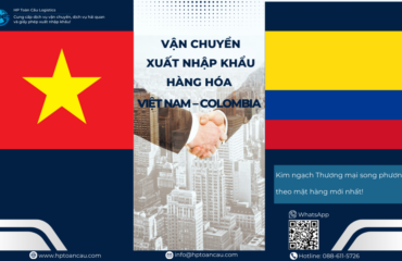 Vận Chuyển Xuất Nhập Khẩu Hàng Hóa Việt Nam - Colombia