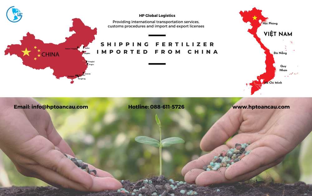 Shipping Fertilizer imported from China