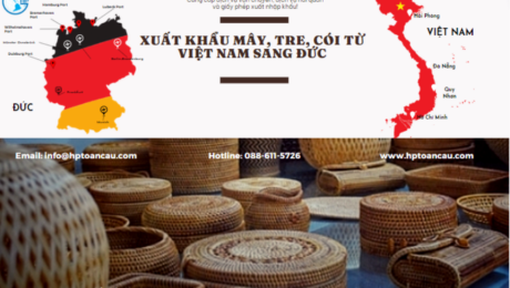 Vận chuyển Mây, tre, cói xuất khẩu từ Việt Nam sang Đức