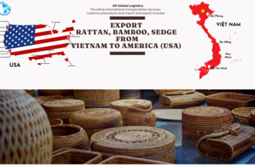 Shipping Rattan, Bamboo, Sedge Vietnam to America (USA)