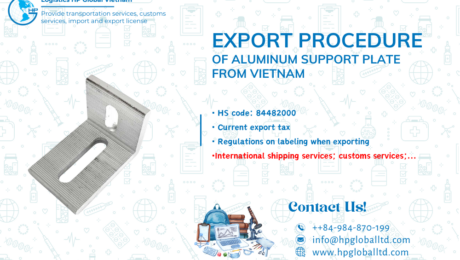export Aluminum support plate from Vietnam