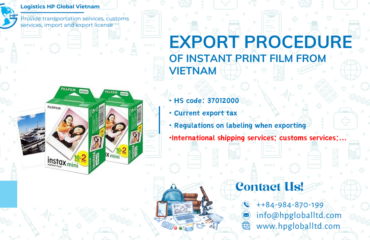 Export Instant print film from Vietnam