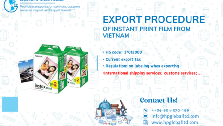 Export Instant print film from Vietnam