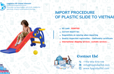 Import Plastic slide to Vietnam