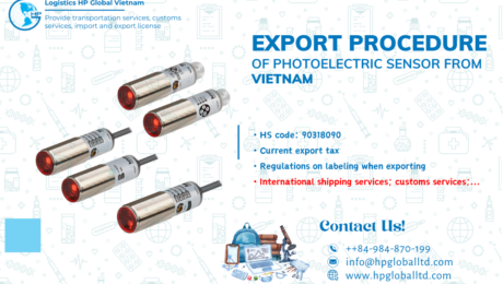 Export photoelectric sensor from Vietnam
