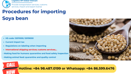 Import duty and procedures Soya bean Vietnam