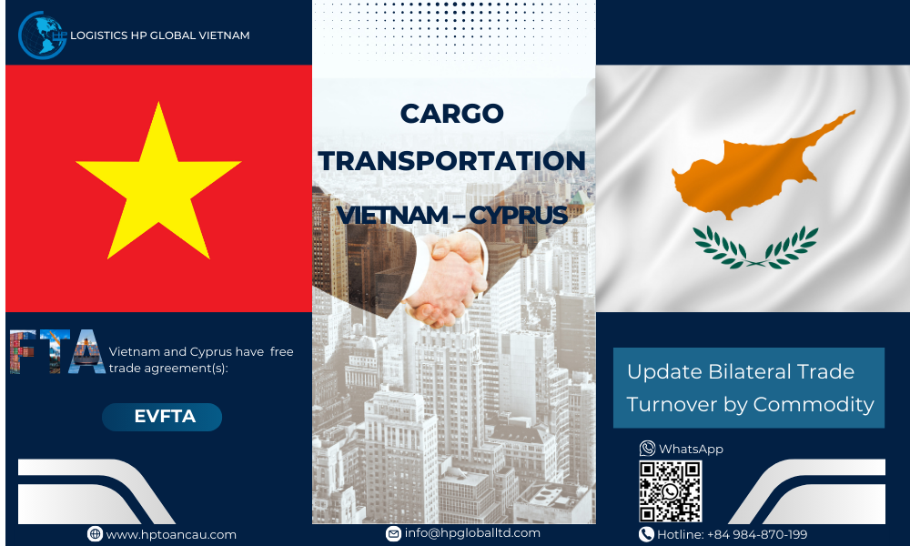 Cargo Transportation Vietnam - Cyprus