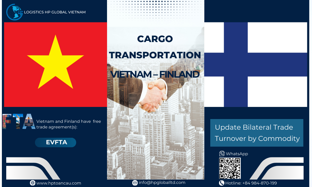 Cargo Transportation Vietnam - Finland