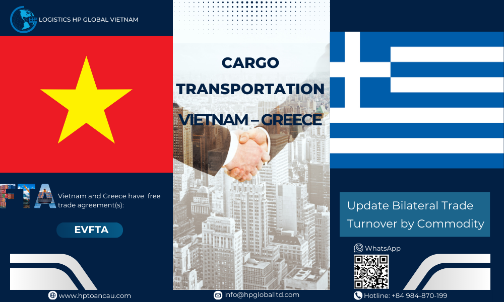 Cargo Transportation Vietnam - Greece