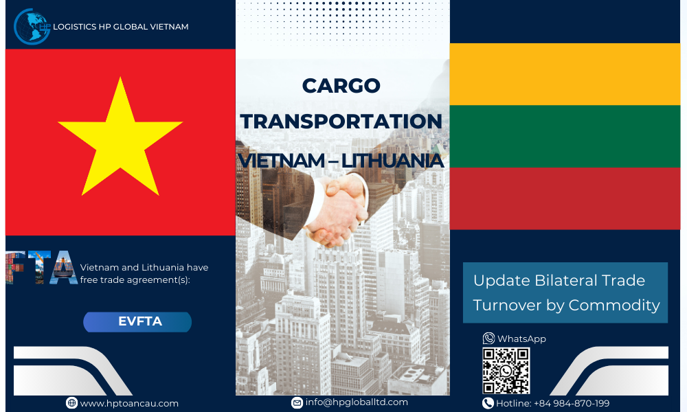 Cargo Transportation Vietnam - Lithuania