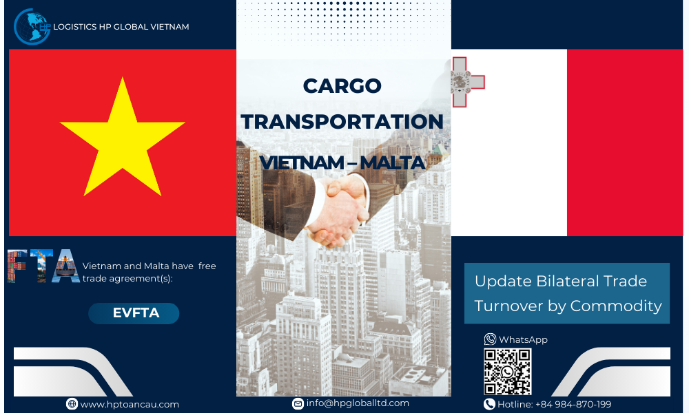 Cargo Transportation Vietnam - Malta