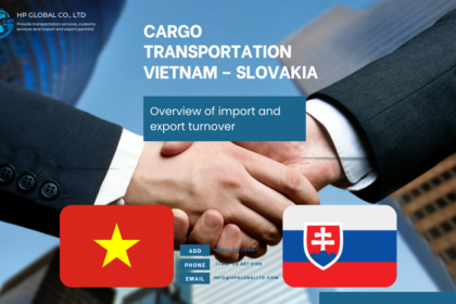 cargo transportation service Vietnam Slovakia