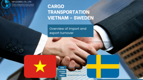 cargo transportation service Vietnam Sweden