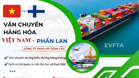 Dịch vụ vận chuyển hàng hóa Việt Nam - Phần Lan