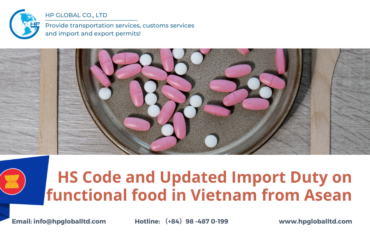 HS Code and Updated Import Duty on functional food in Vietnam from Europe