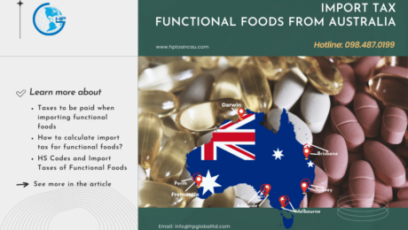 Import Tax Functional foods from Australia