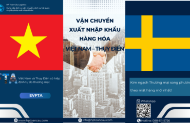 Vận Chuyển Xuất Nhập Khẩu Hàng Hóa Việt Nam - Thụy Điển