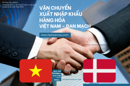 Vận chuyển xuất nhập khẩu hàng hóa Việt Nam - Đan Mạch