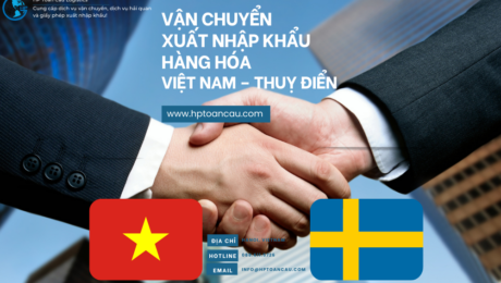 Vận Chuyển thương mại Việt Nam – Thuỵ Điển