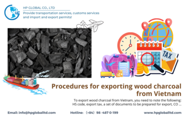 Procedures for exporting wood charcoal from Vietnam