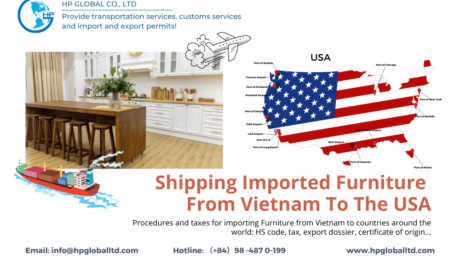 Shipping Imported Furniture From Vietnam To The USA