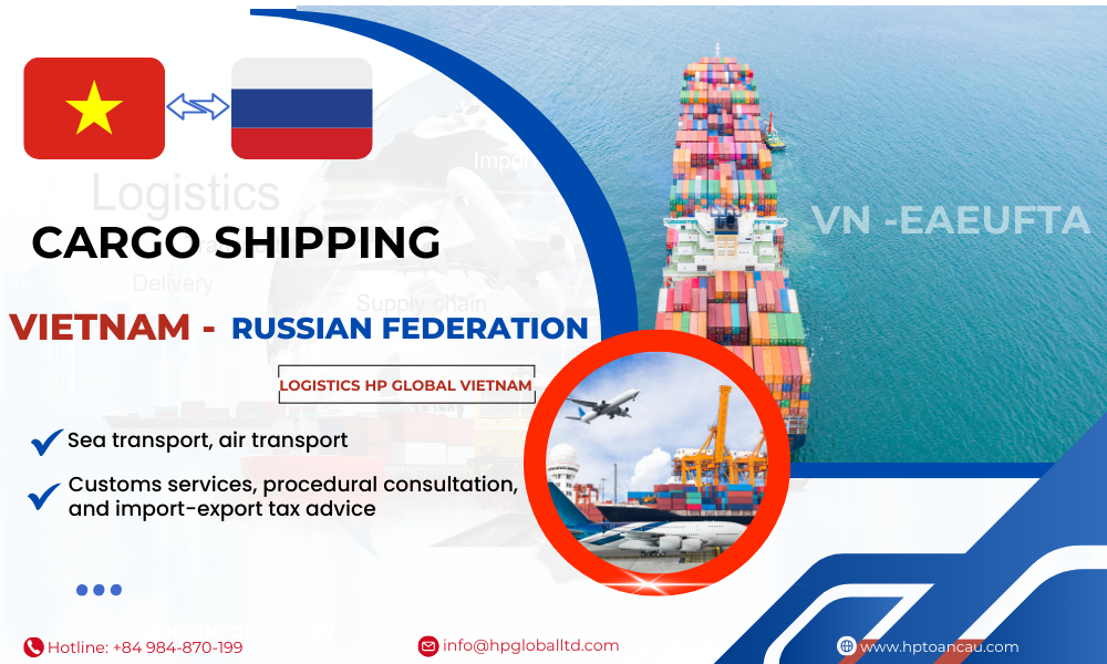 Cargo shipping Vietnam - Russian Federation