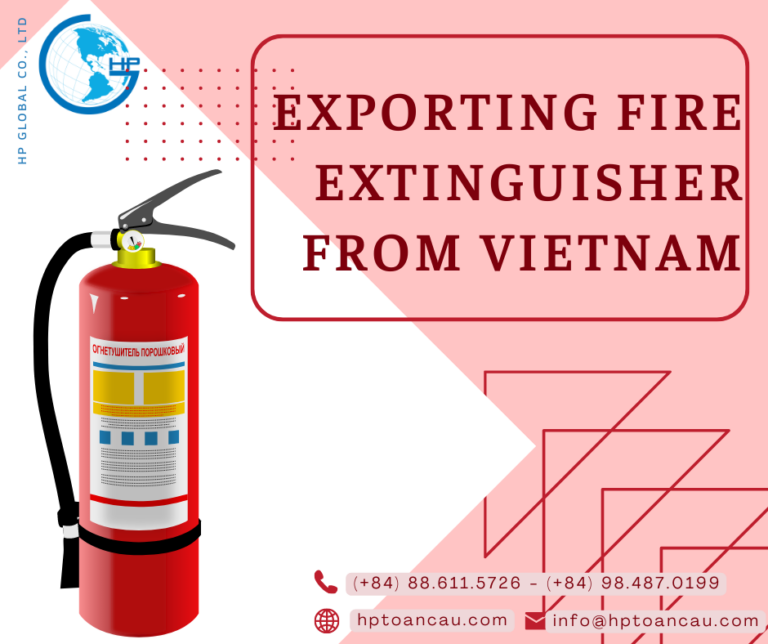 Freight and duty to export Fire extinguisher from Vietnam