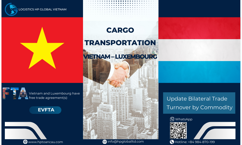 Cargo Transportation Vietnam - Luxembourg