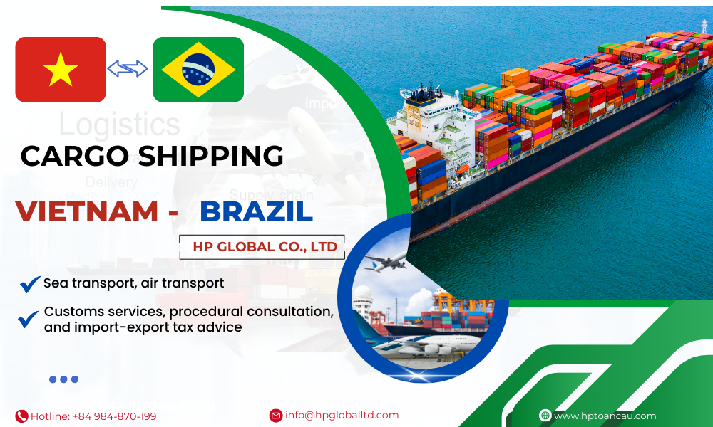 Cargo shipping Vietnam - Brazil