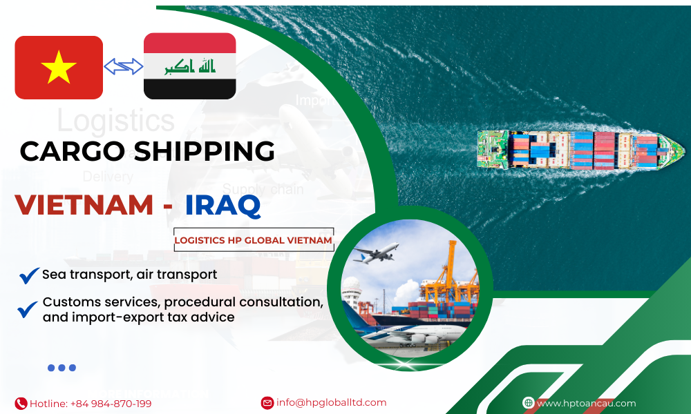 Cargo shipping Vietnam - Iraq