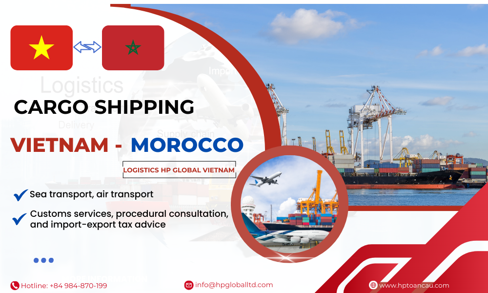 Cargo shipping Vietnam - Morocco