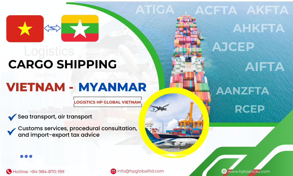 Cargo shipping Vietnam - Myanmar