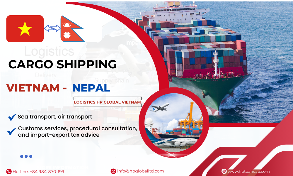 Cargo Shipping Vietnam - Nepal