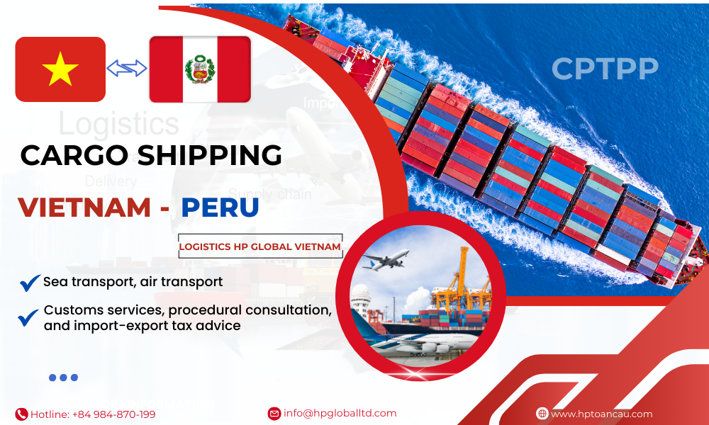 Cargo Shipping Vietnam - Peru