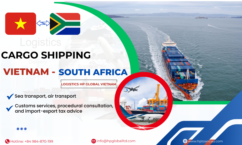 Cargo Shipping Vietnam - South Africa