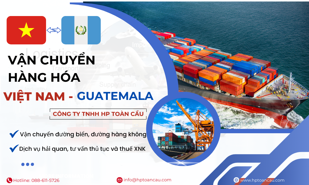 Vận Chuyển Hàng Hóa Việt Nam - Guatemala