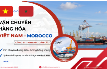 Dịch vụ vận chuyển hàng hóa Việt Nam - Morocco