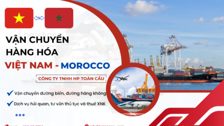 Dịch vụ vận chuyển hàng hóa Việt Nam - Morocco